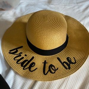Bride to be hat